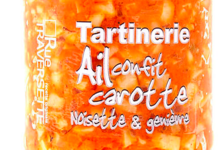 Rue Traversette, tartinerie ail confit, carotte , genièvre et noisettes