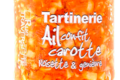 Rue Traversette, tartinerie ail confit, carotte , genièvre et noisettes