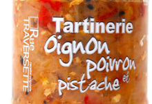 Rue Traversette, tartinerie oignon poivron et pistache