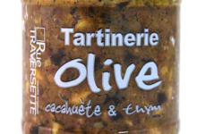 Rue Traversette, tartinerie olive cacahuète et thym
