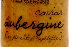 Rue Traversette, caviar d'aubergine au piment d'espelette