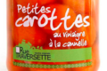 Rue Traversette, petites carottes au vinaigre et à la cannelle
