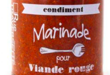 Rue Traversette, marinade pour viande rouge