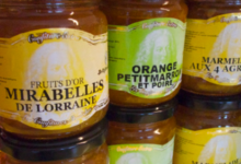 les confitures de Stanislas, orange potimarron et poire