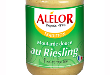 Alélor, Moutarde douce au riesling