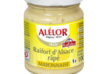 Alélor, Raifort d’Alsace râpé mayonnaise