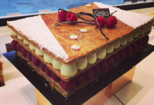 MEGA mille feuille framboise