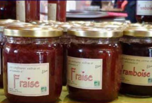 Les jardins de Banset, confiture de fraise bio