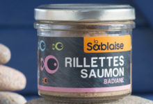 La Sablaise,   Rillettes de saumon à la badiane