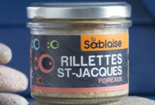 La Sablaise, Rillettes de St-Jacques au poireau
