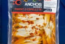 La Sablaise,  Anchois marinés au piment d'Espelette