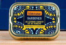 La Sablaise, Sardines au citron confit et au piment et à l'huile d'olive