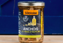 La Sablaise, Anchois à l'huile d'olive BIO*
