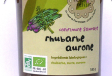 Menthe & mélisse, confiture rhubarbe aurone