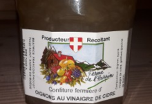 Ferme De L'harpin, Confiture d'oignons au vinaigre de cidre.