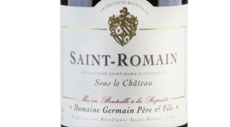 Domaine Germain Père et Fils, Saint-Romain rouge "Sous le Château"