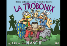 Brasserie Terra Comtix, la Trobonix blanche