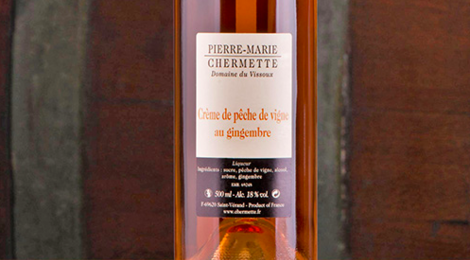 Pierre-Marie Chermette, Crème de pêche de vigne au gingembre