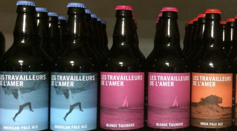 Microbrasserie les Travailleurs de l'Amer, bière de Printemps