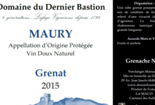 Domaine Du Dernier Bastion, VDN AOP Maury Grenat
