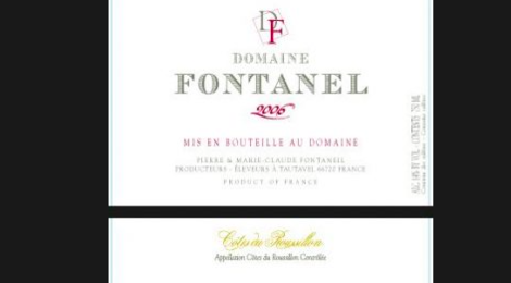 Domaine Fontanelle, Le Côtes du Roussillon Rouge