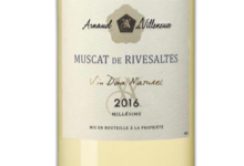 Arnaud de Villeneuve, muscat de Rivesaltes tradition