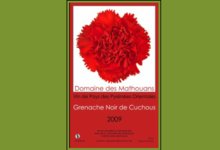 Domaine des Mathouans, grenache noir de Cuchous