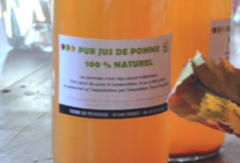 Ferme de Peyrouse, jus de pommes