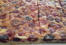Au Fournil de Caixas, clafoutis aux cerises