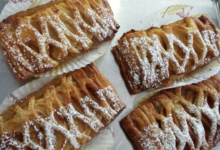 Au Fournil de Caixas, Feuilletés aux pommes