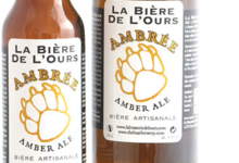 Bière de l'ours ambrée
