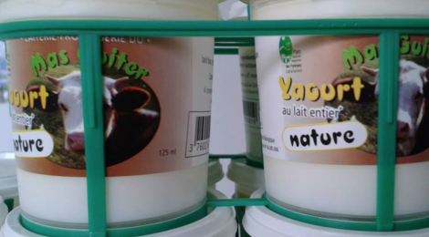 Laiterie - Fromagerie du Mas Guiter, yaourt nature