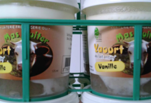 Laiterie - Fromagerie du Mas Guiter, yaourt à la vanille