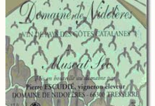 Domaine de Nidolères, muscat sec