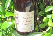 El Vinyer d'en Parlou, jus de raisin rouge