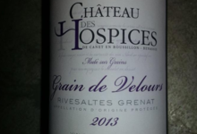 Domaine Des Hospices Canet, grain de velours