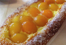 Fougasse aux abricots