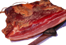 Boucherie Charcuterie Chez Jeannot, lard fumé