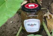Les Confitures de Marie, confiture de rhubarbe