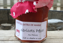 Les Confitures de Marie, abricot pêche au poivre