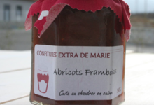 Les Confitures de Marie, abricot framboise