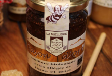 Miel Rayon d'or, Confiture bio à la figue et au miel