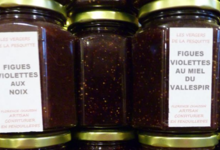Les Confitures du Verger de la Pesquitte, figues violettes au miel du Vallespir