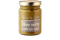Velours de crème Olives Vertes et citron vert