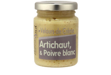 Velours de crème Artichaut et Poivre blanc