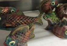 Boulangerie pâtisserie Ferrer et fille, poissons en chocolat