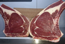 Boucherie de Mica, côte de boeuf
