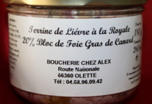 Terrine de Liévre à la Royale 20% bloc de Foie gras de Canard