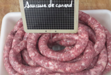 Charcuterie Marty, saucisse de canard