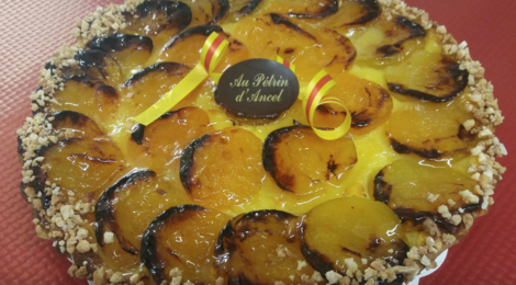 Au Pétrin d'Ancel, tarte abricots